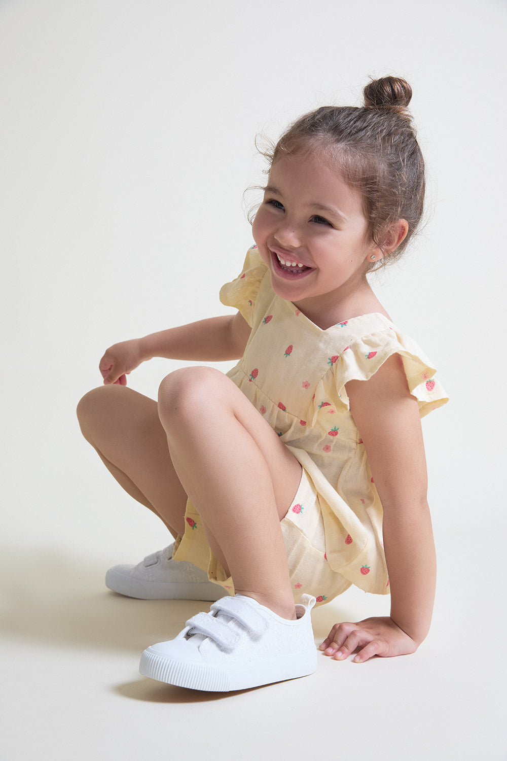 Conjunto niña algodón estampado fresas Street Monkey 3 meses–6 años