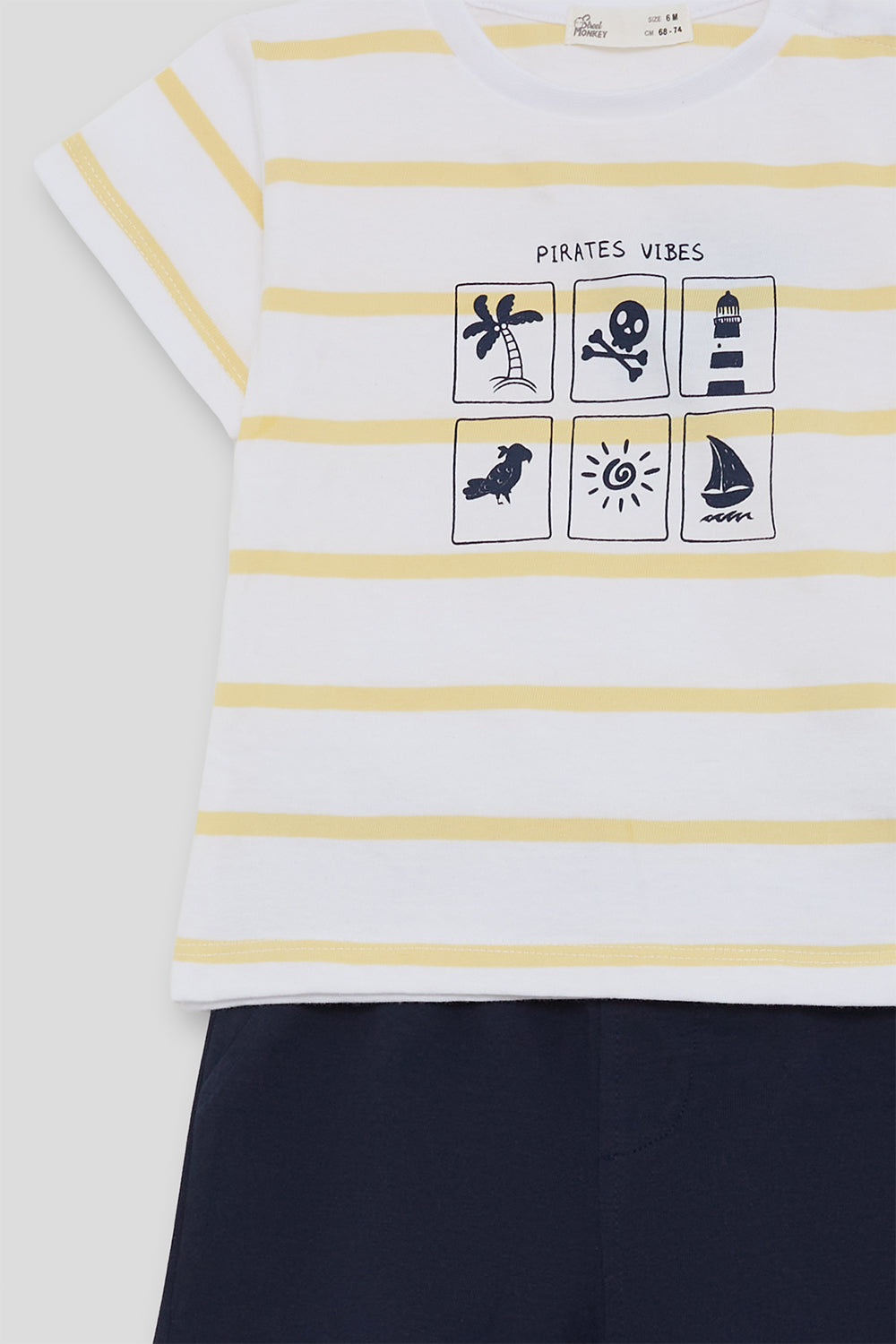 Conjunto Niño Marinero “Pirates Vibes” 3 Meses-6 Años – Street Monkey Verano