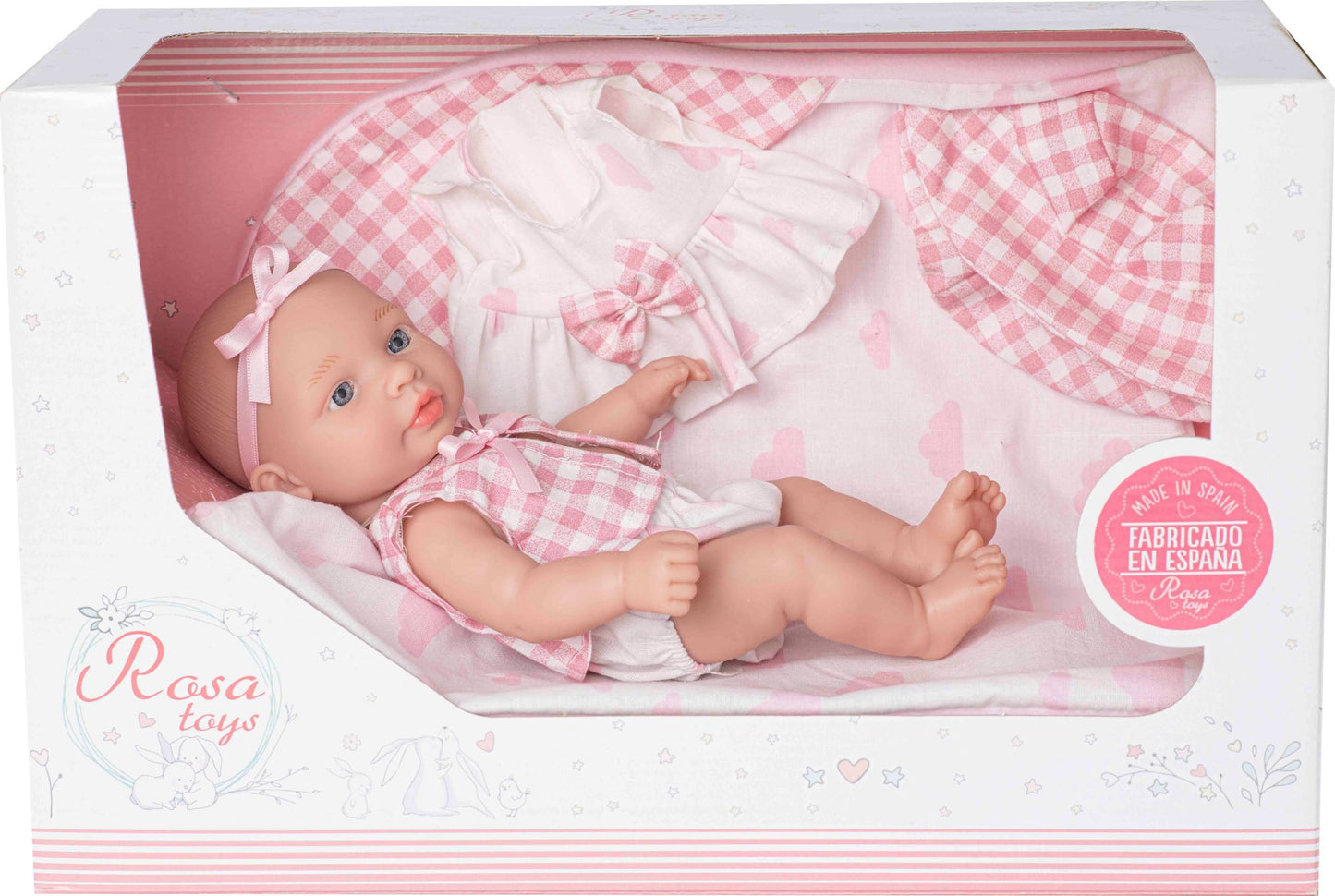 Muñeca bebe Noa 6pzs