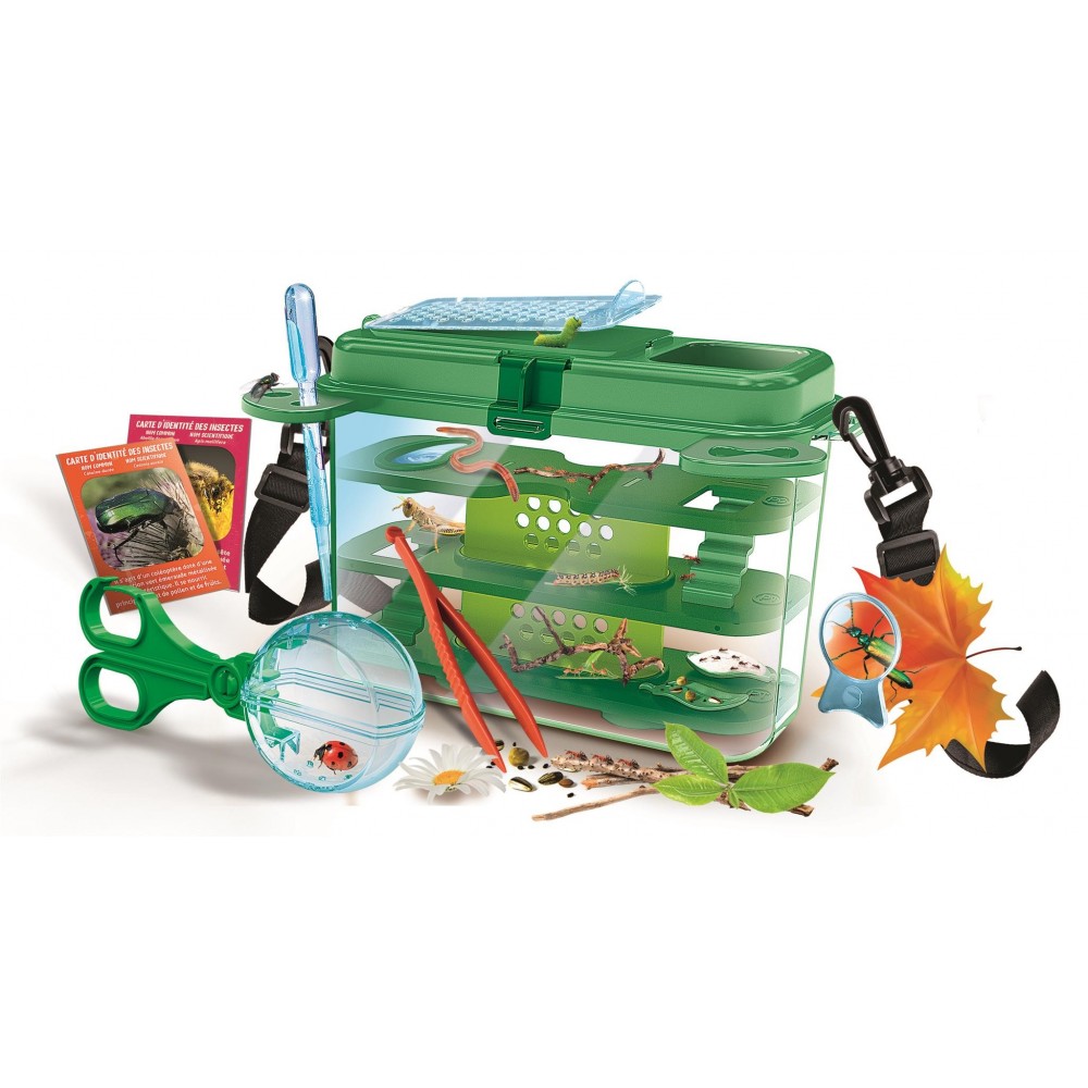 La Casa de los Insectos | Kit de Exploración Infantil 🐞🔍 Clementoni