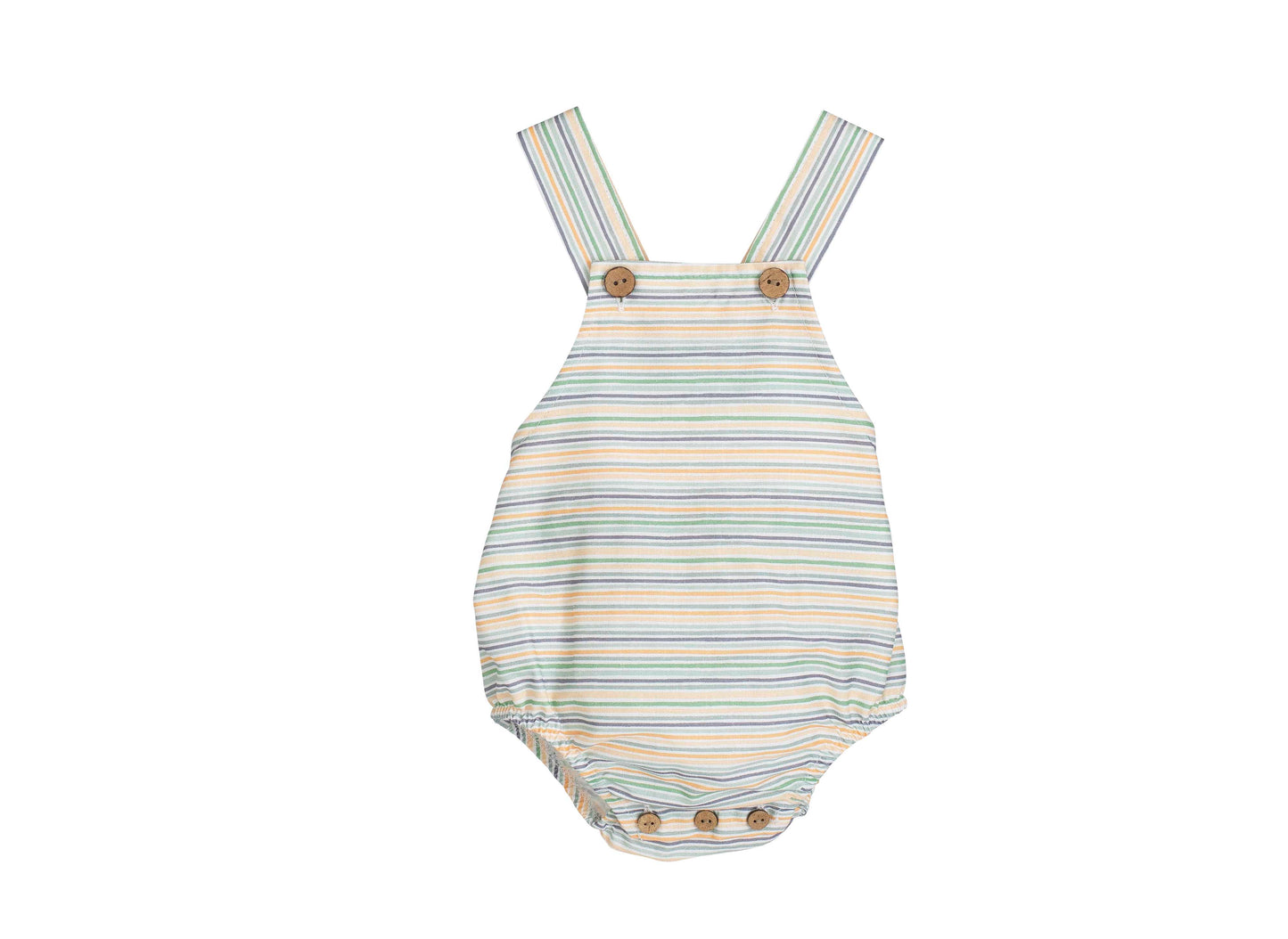 Peto bebé Indore de rayas multicolor 1-36 meses
