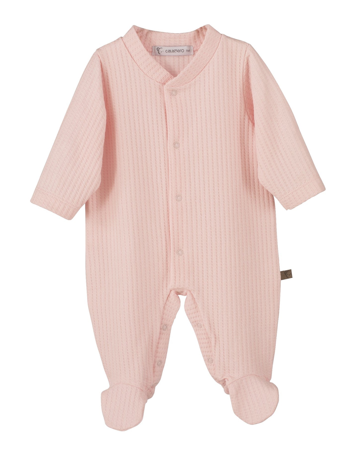 Pelele Rodas bebe Rosa Calamaro 0-6 meses