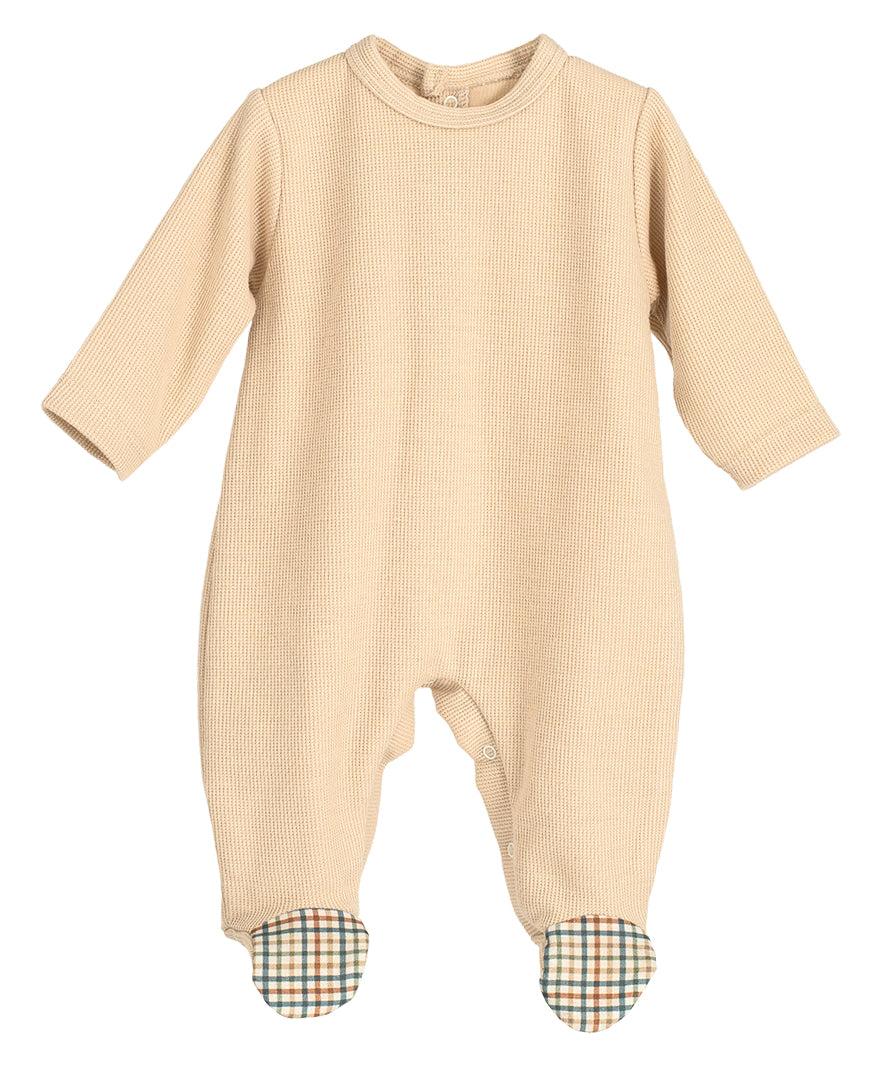 Pelele Chamsin Calamaro bebé unisex | Primera puesta 0-6 meses | 100% algodón