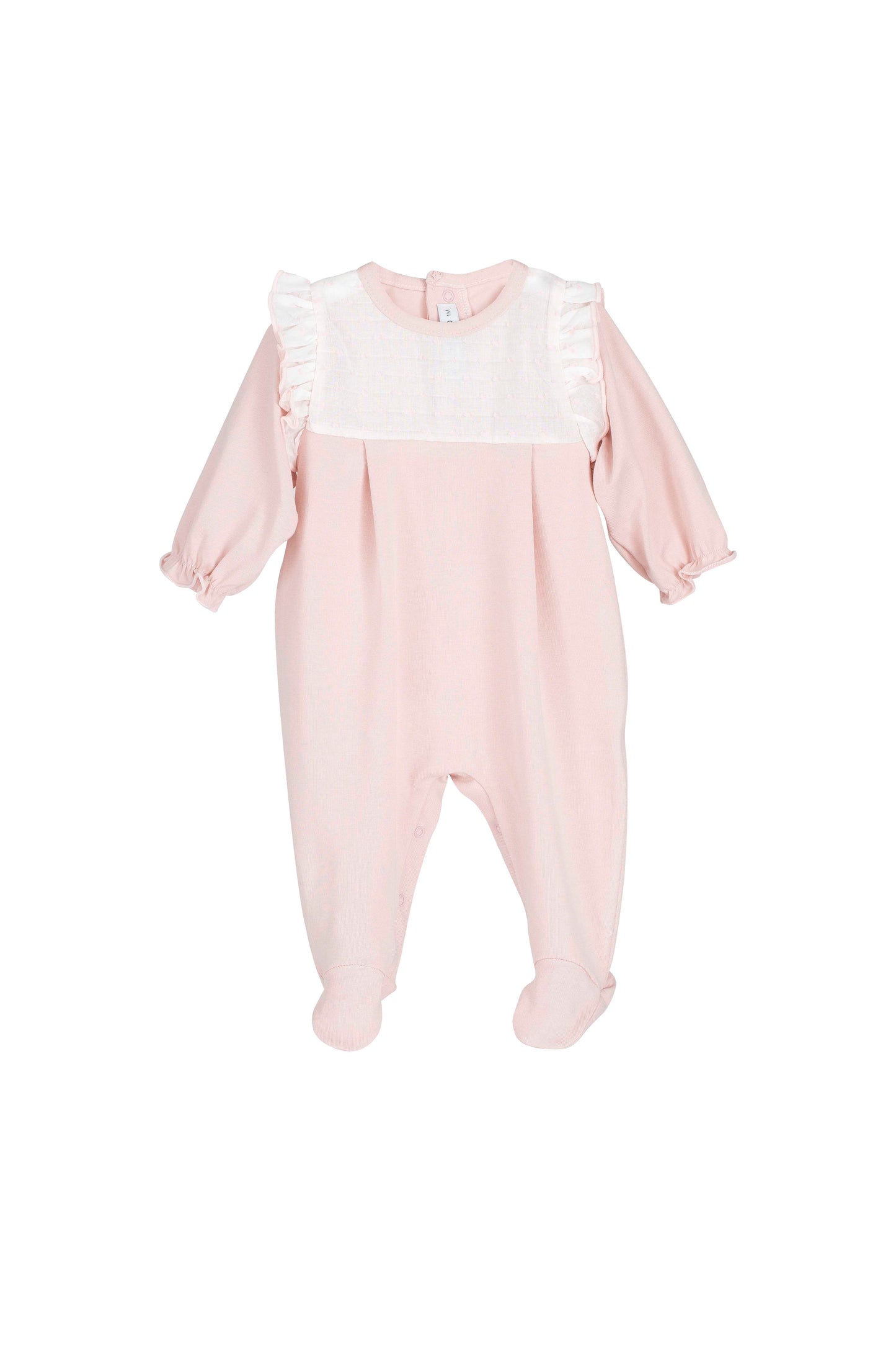 Pelele Familia Goa primeras puestas rosa bebé Calamaro 0-6 meses · Salida del hospital