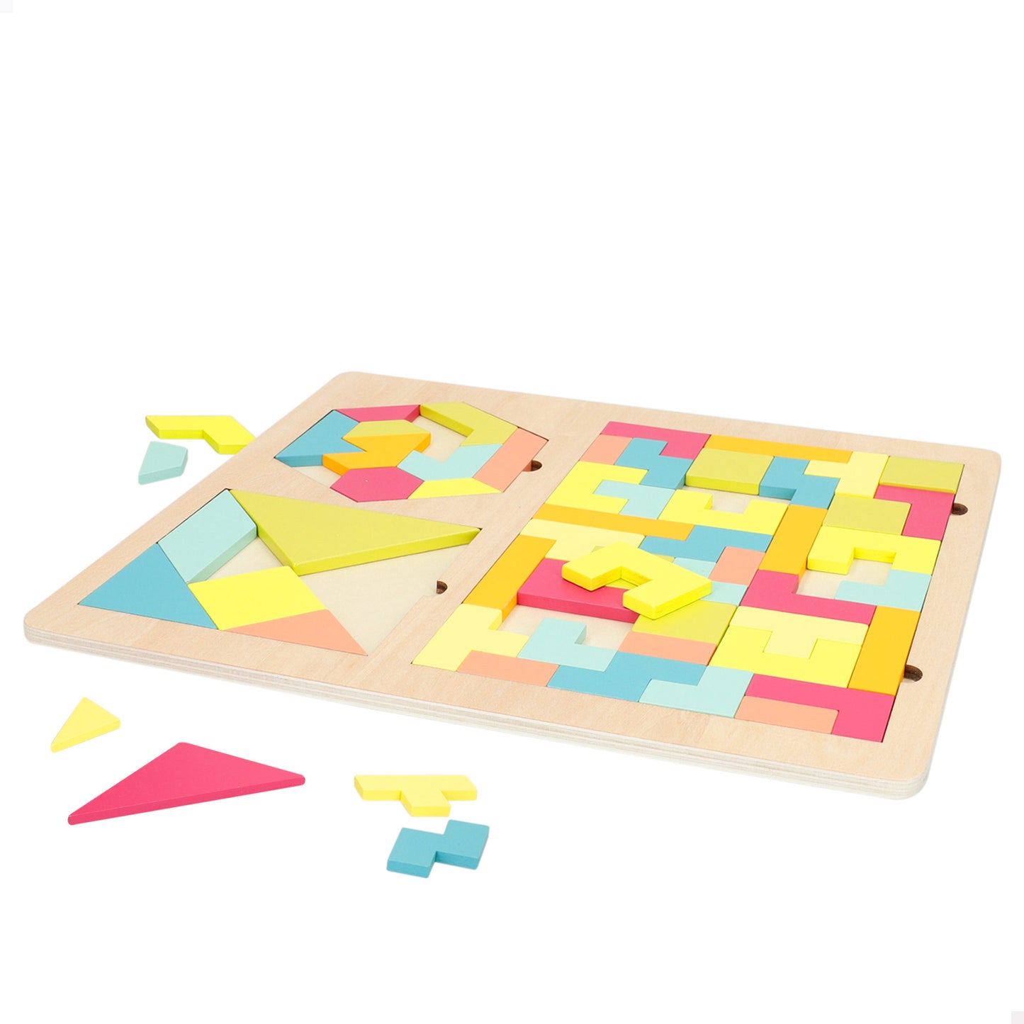 Puzzle de Madera Infantil 2/S (Disponible en 6 Diseños) +3 Años-Woomax –