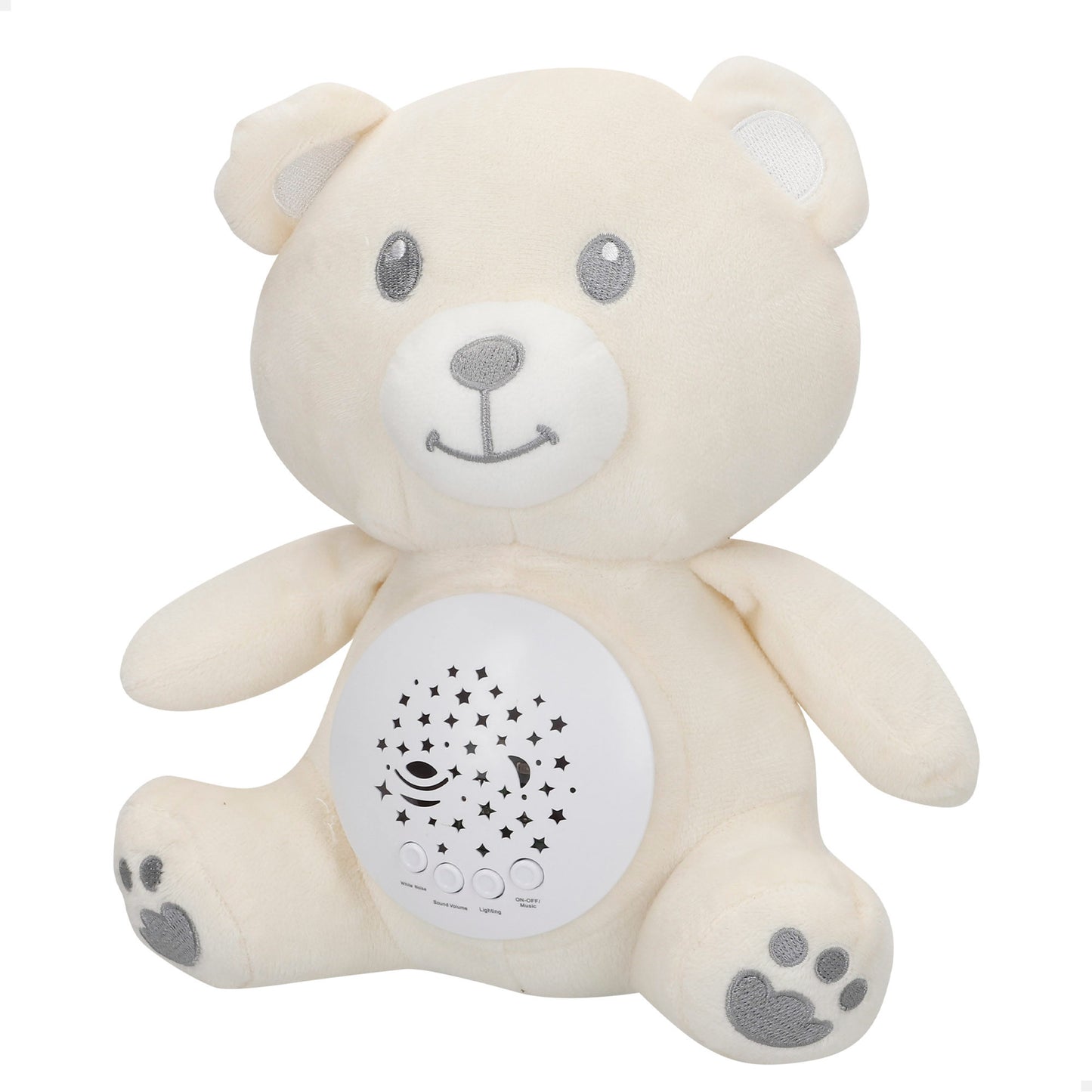 Peluche Oso Lámpara Musical con Temporizador 25 cm (+0M)-Genial Baby –