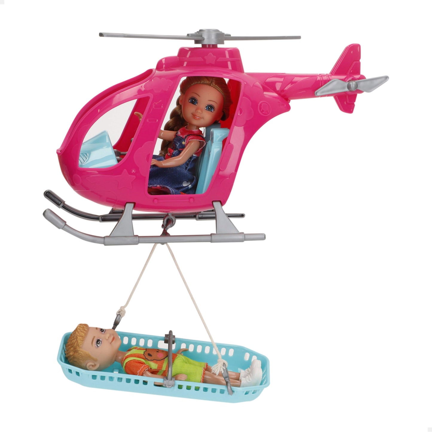 Bella & Muñeco 22 cm con Helicóptero y Accesorios (+3 Años) | 1 Surtido