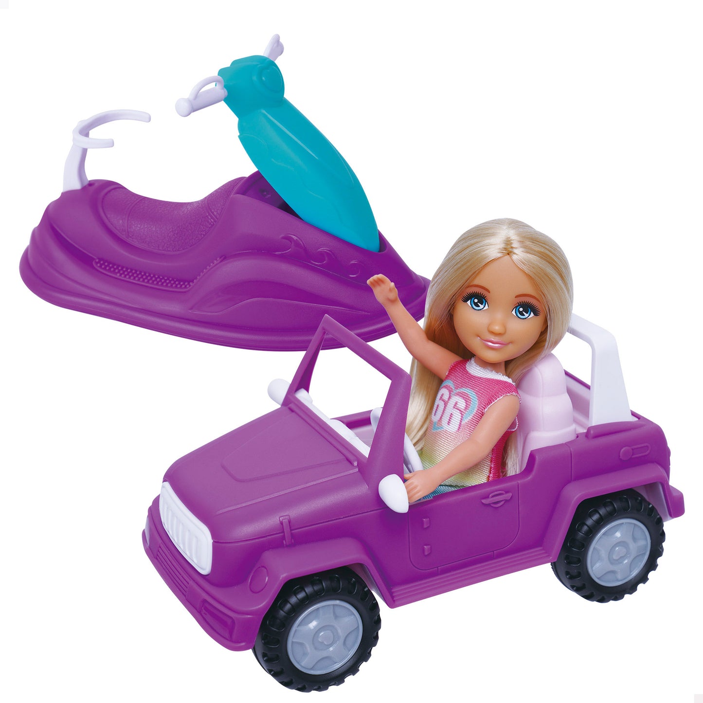 Muñeca 15 cm Holidays con Moto de Agua Bella