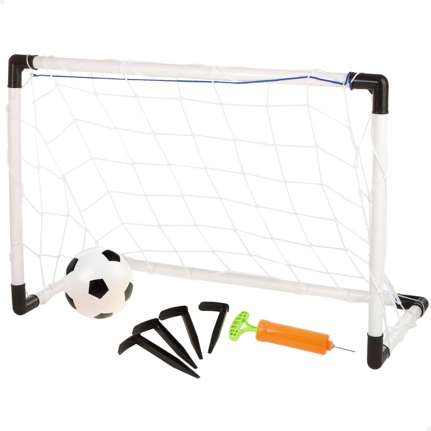 Set Portería Infantil 61x29x40 cm con Balón de Fútbol (+3 Años) CB Sports