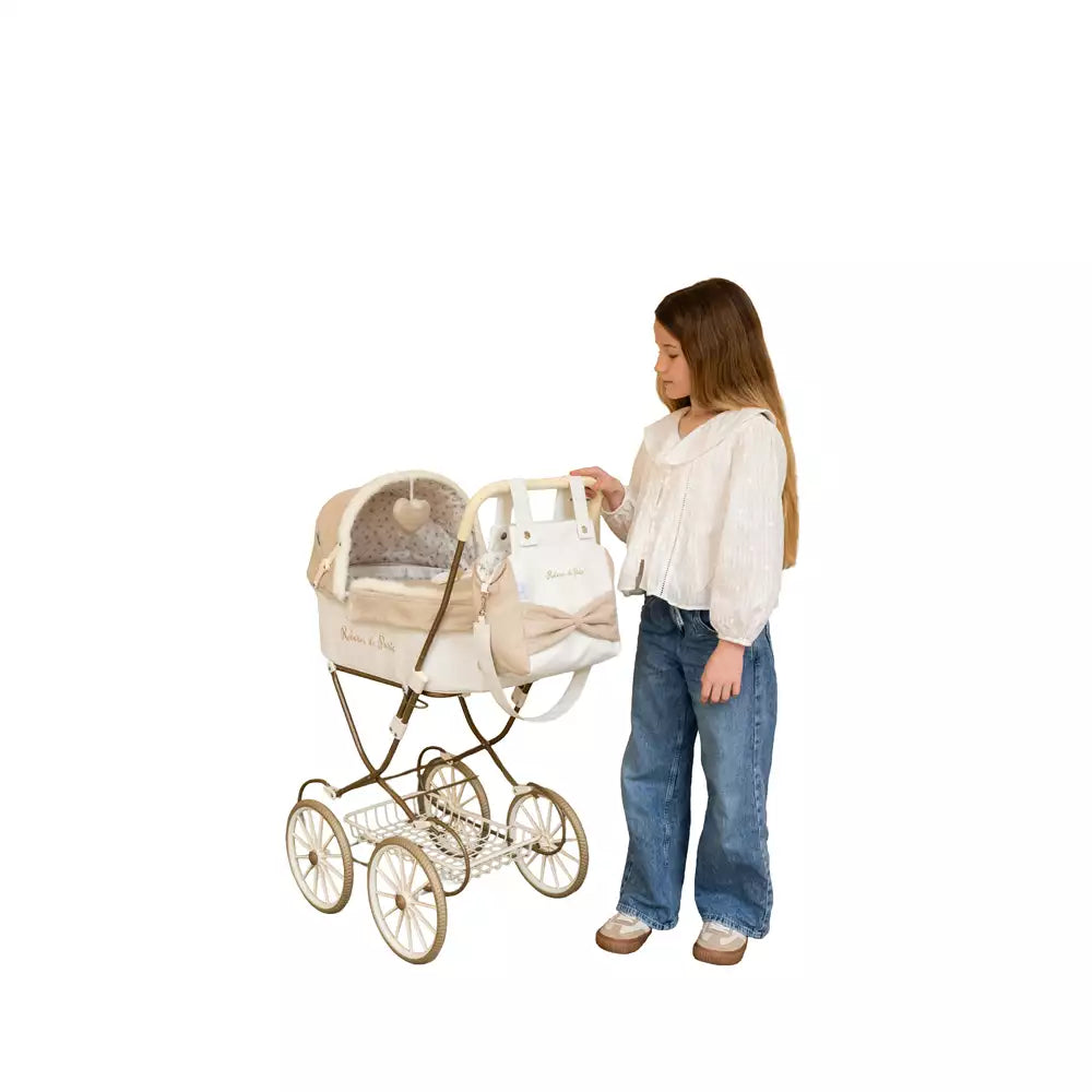 Coche Capota Reborn De Paris para Muñecas 42x72x93 cm | Muñecas Arias