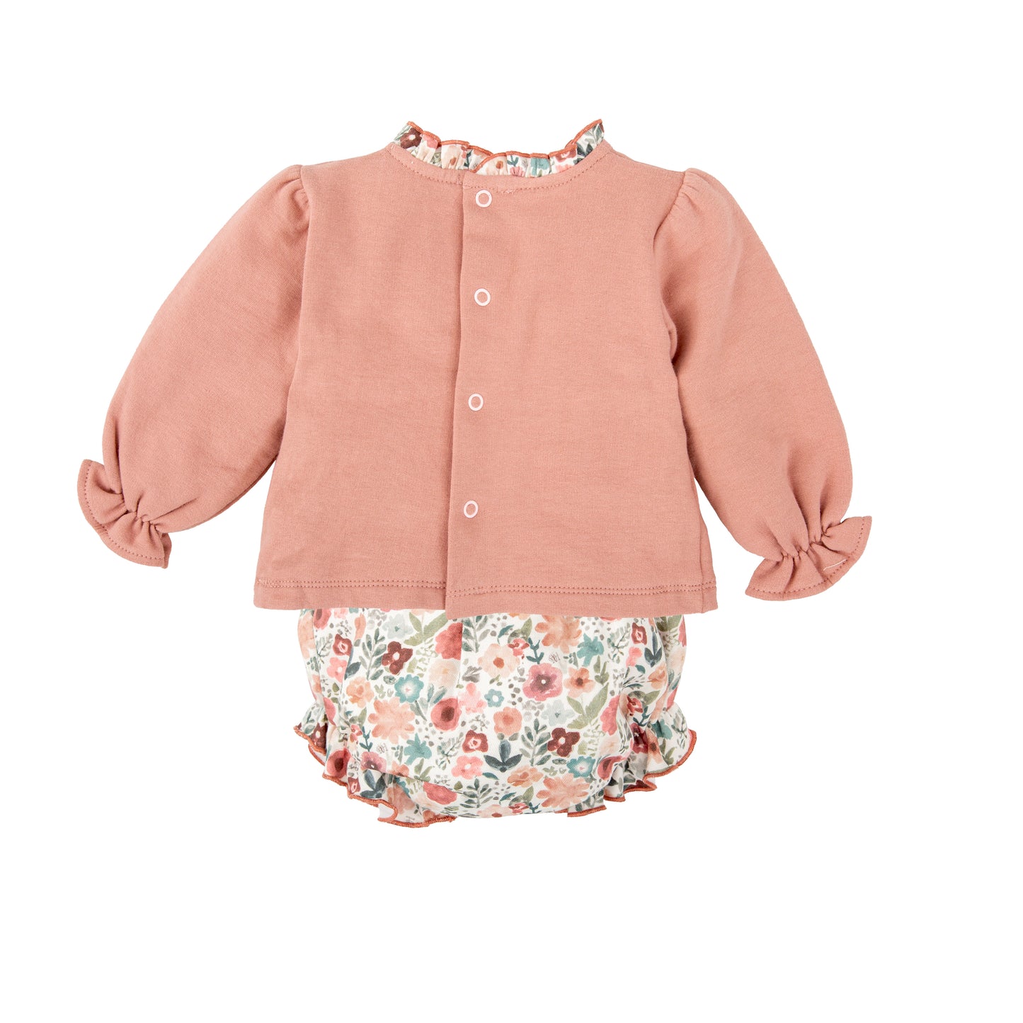 Conjunto niña sudadera y pololo Familia Horizonte Babidu (3-36 meses)