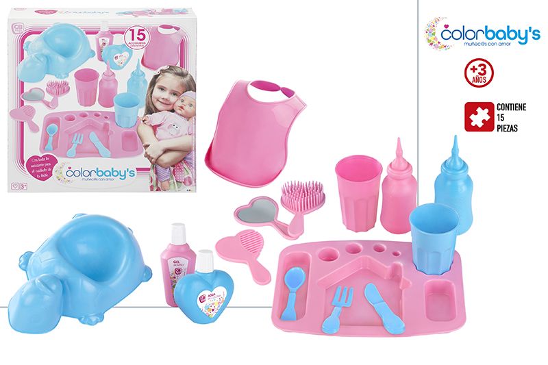 COLORBABY'S-SET ACCESORIOS BEBE