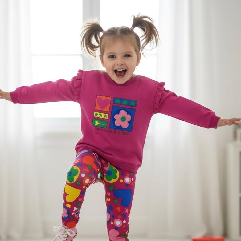 Conjunto Legging y Sudadera Colors Ágatha Ruiz de la Prada 3-8 años | Siju
