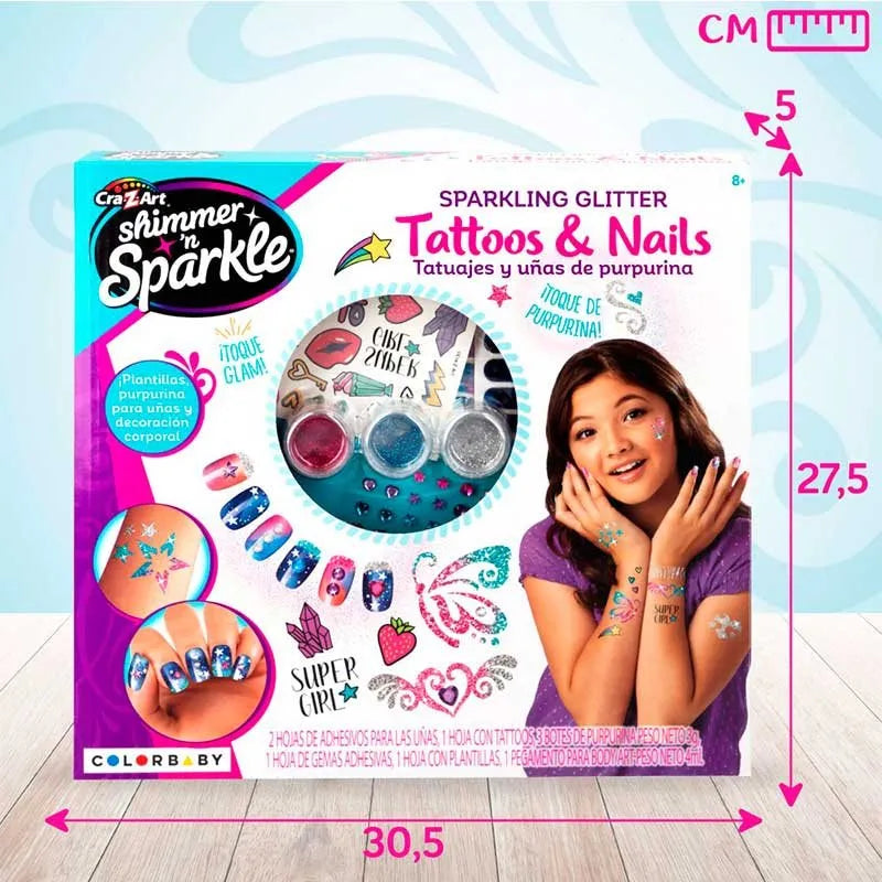 Estudio de tatuajes y uñas Shimmer'n Sparkle +8A