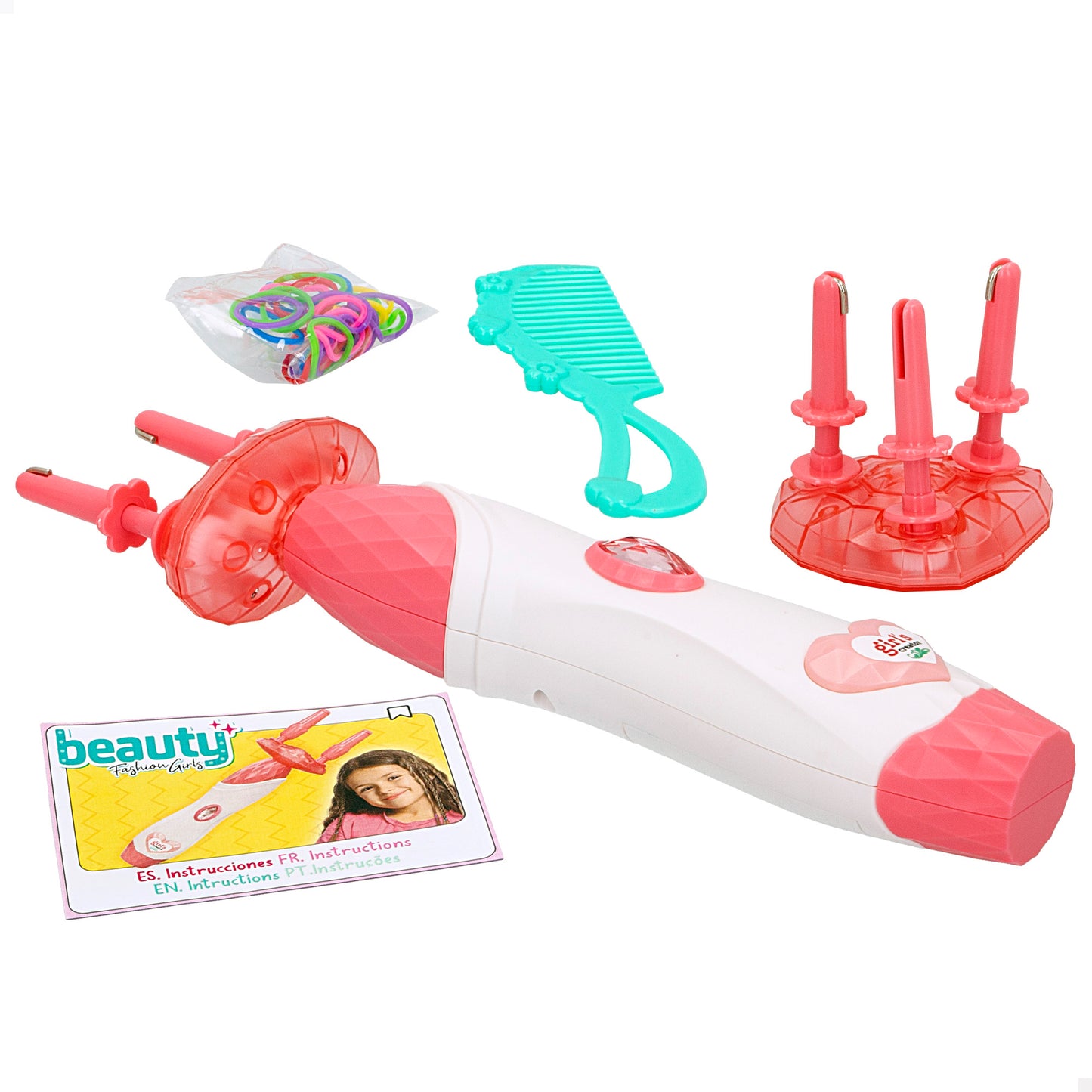 Set Rizador de Pelo Eléctrico Infantil 💖✨ Beauty