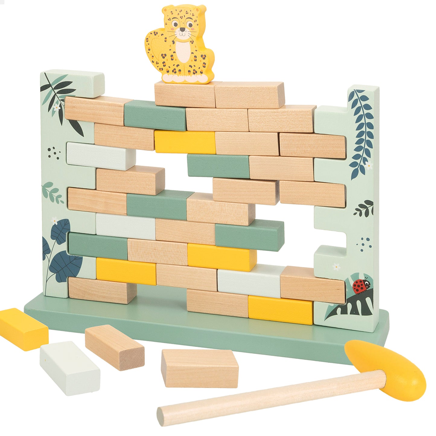 Woomax Zookabee – Juego de Equilibrio de Madera con Animales (+18 meses)