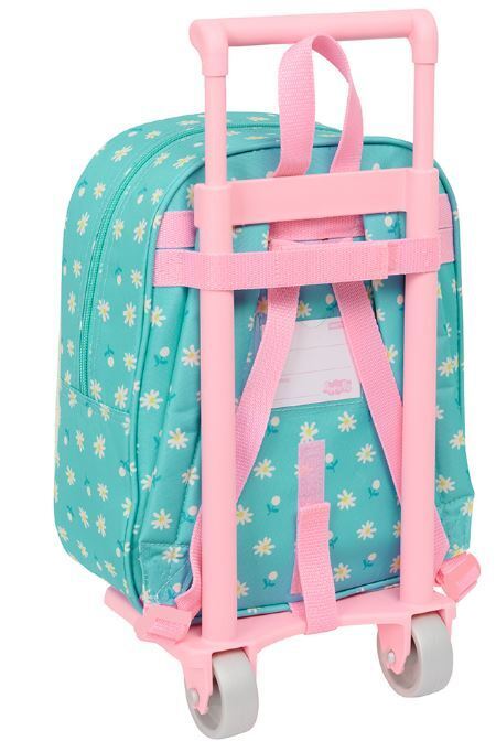 PEPPA PIG MOCHILA GUARDERIA 27 CM CON CARRO
