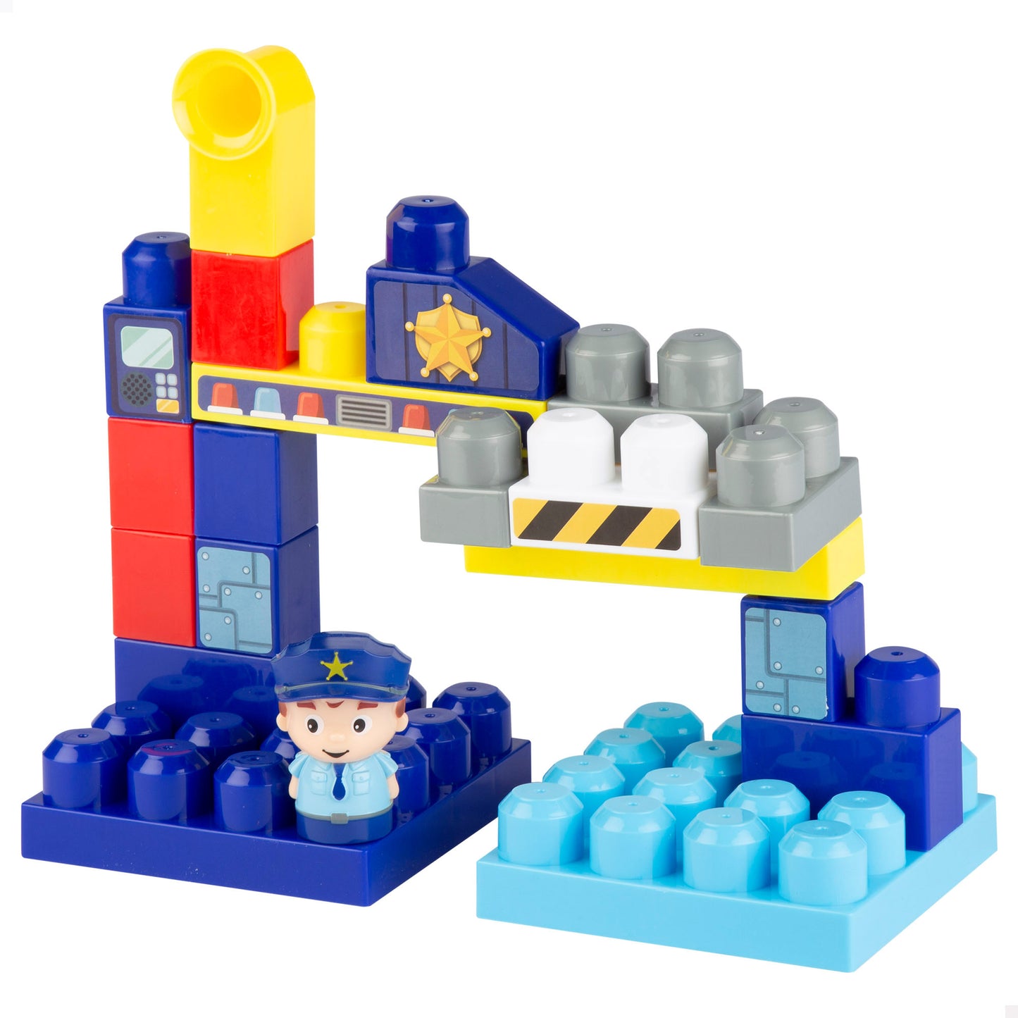 BUILD ME UP-SET BLOQUES POLICIA 20PCS +18M