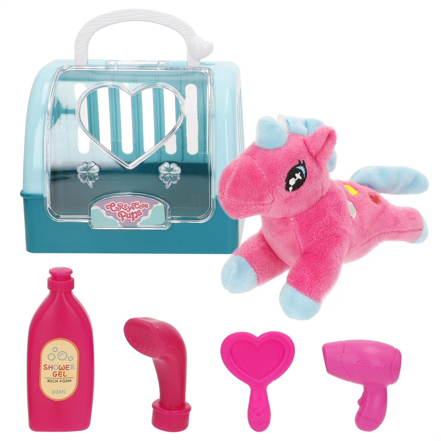 GOGO FRIENDS-UNICORNIO PELUCHE C/TRANSPORTIN & ACC 3/S +24M