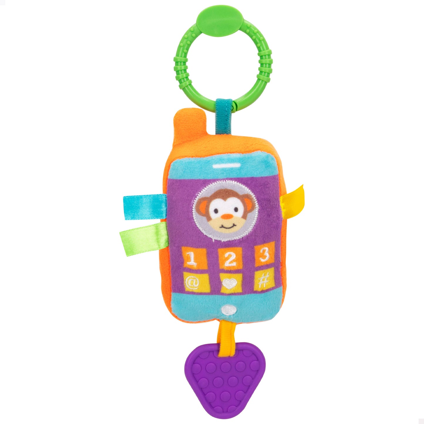 GENIAL BABY-SONAJERO MOVIL TEXTIL C/MORDEDOR +0M 2/S