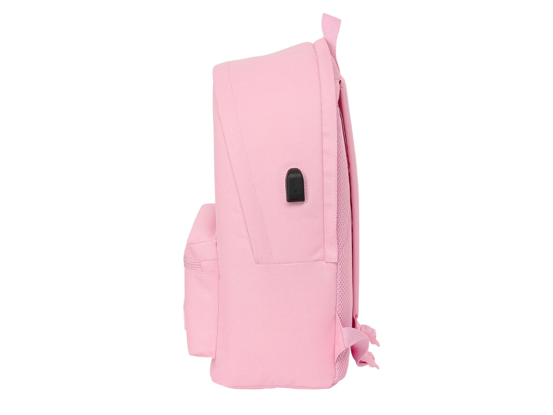 Mochila para Portátil REAL MADRID C.F. Rosa 31 x 44 x 18 cm