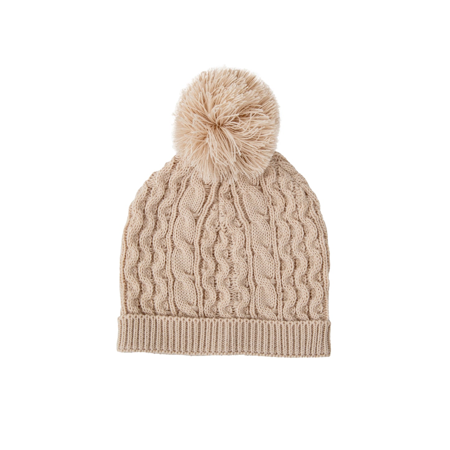Conjunto bebé pantalón, chaqueta y gorro Familia Páramo color arena – Babidu invierno 0-24 meses