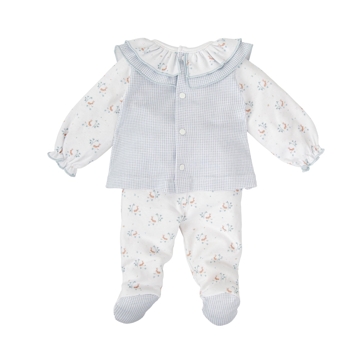 Conjunto polaina bebé niña Babidú familia Pradera – Tallas 0-6 meses