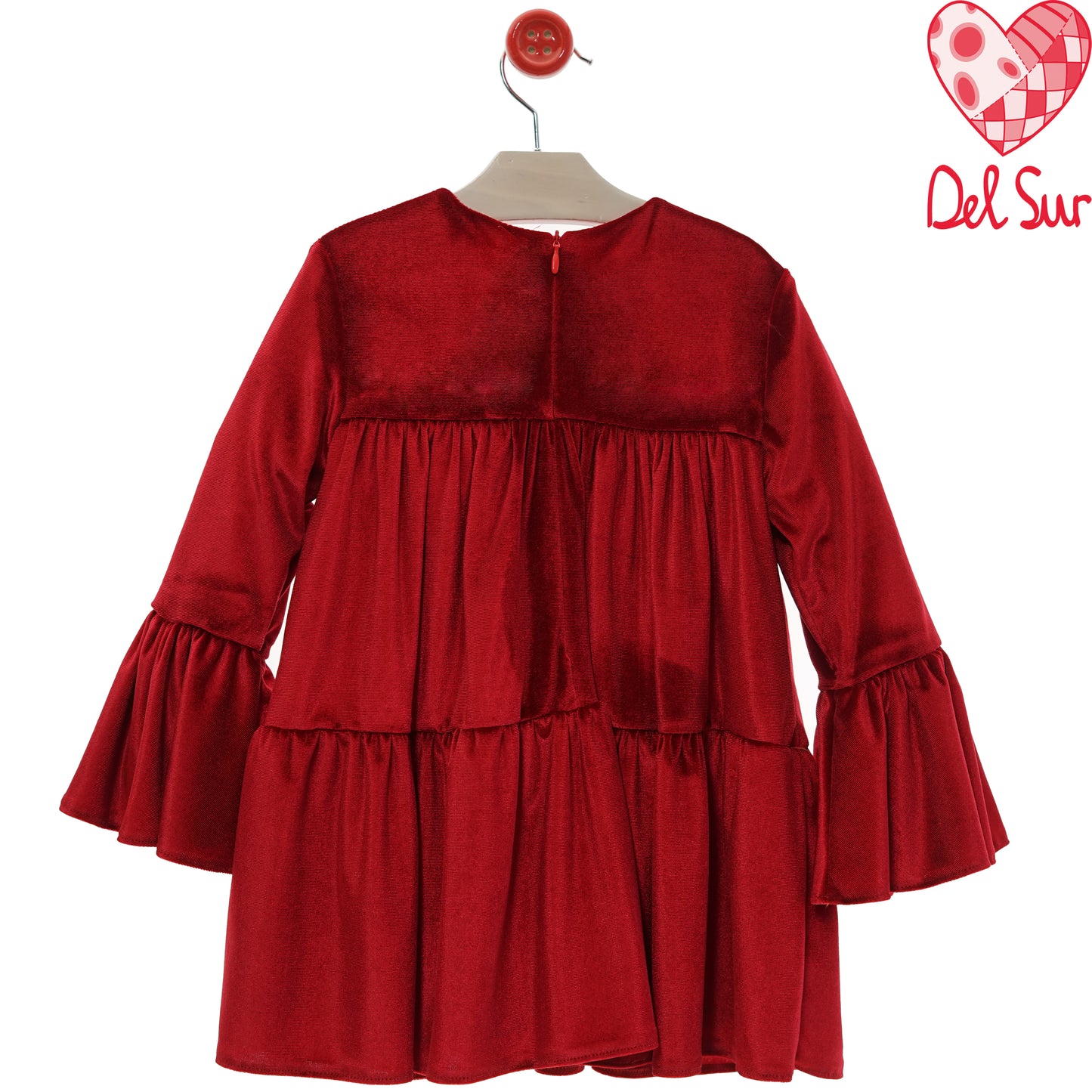 Vestido niña Charlestón Del Sur 🎄 | Navidad 2-6 años