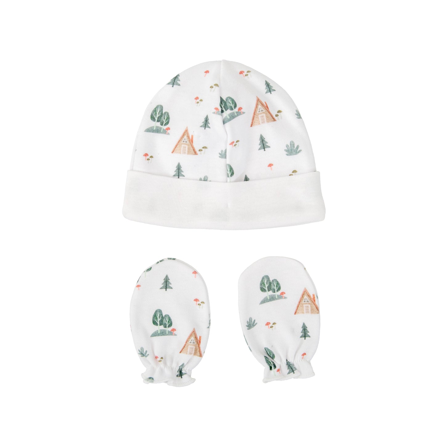 Pack nacimiento bebé Babidú familia Refugio – Primeras puestas con polaina, body, gorro y manoplas