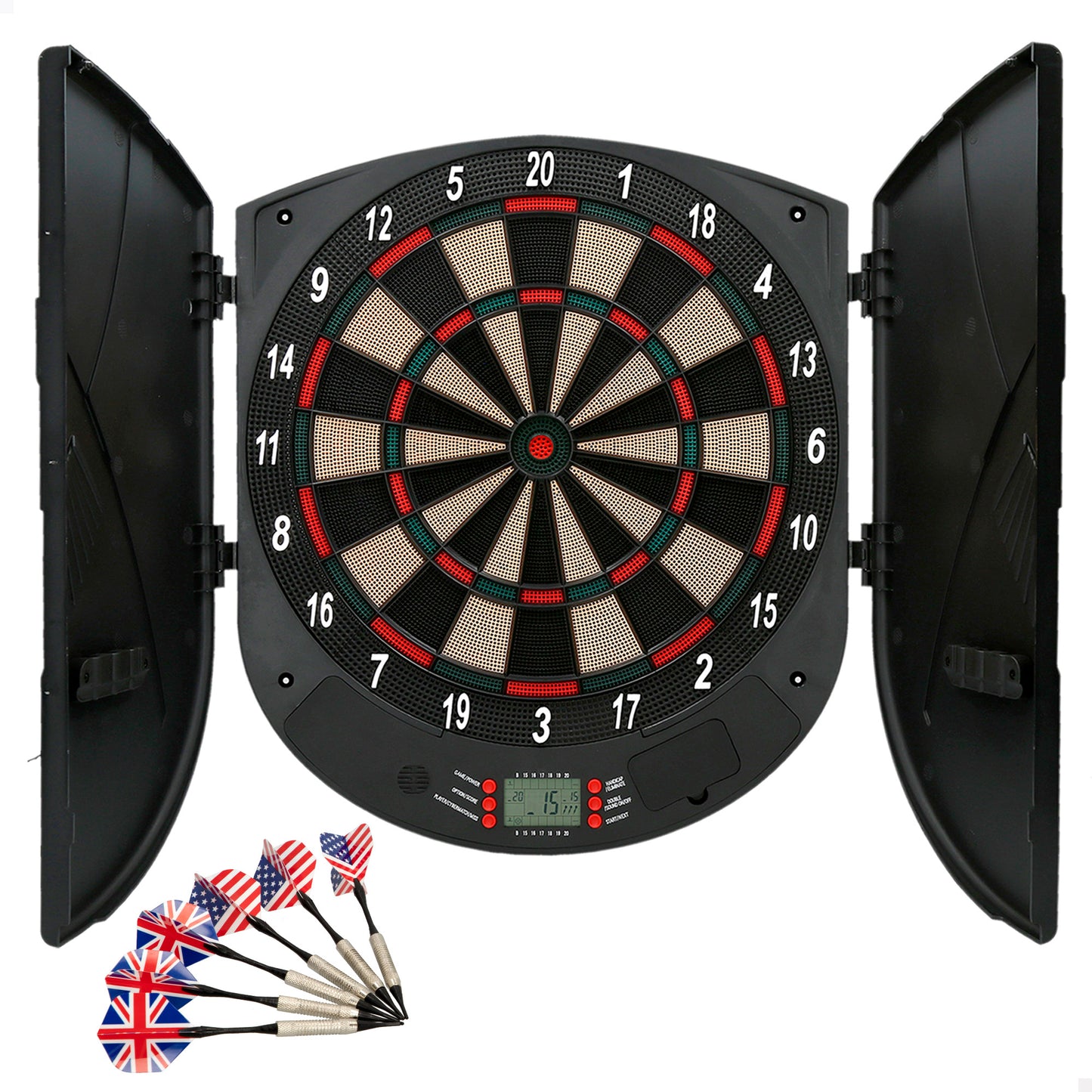 Diana Electrónica 45x50 cm con 26 Juegos y hasta 8 Jugadores AKTIVE