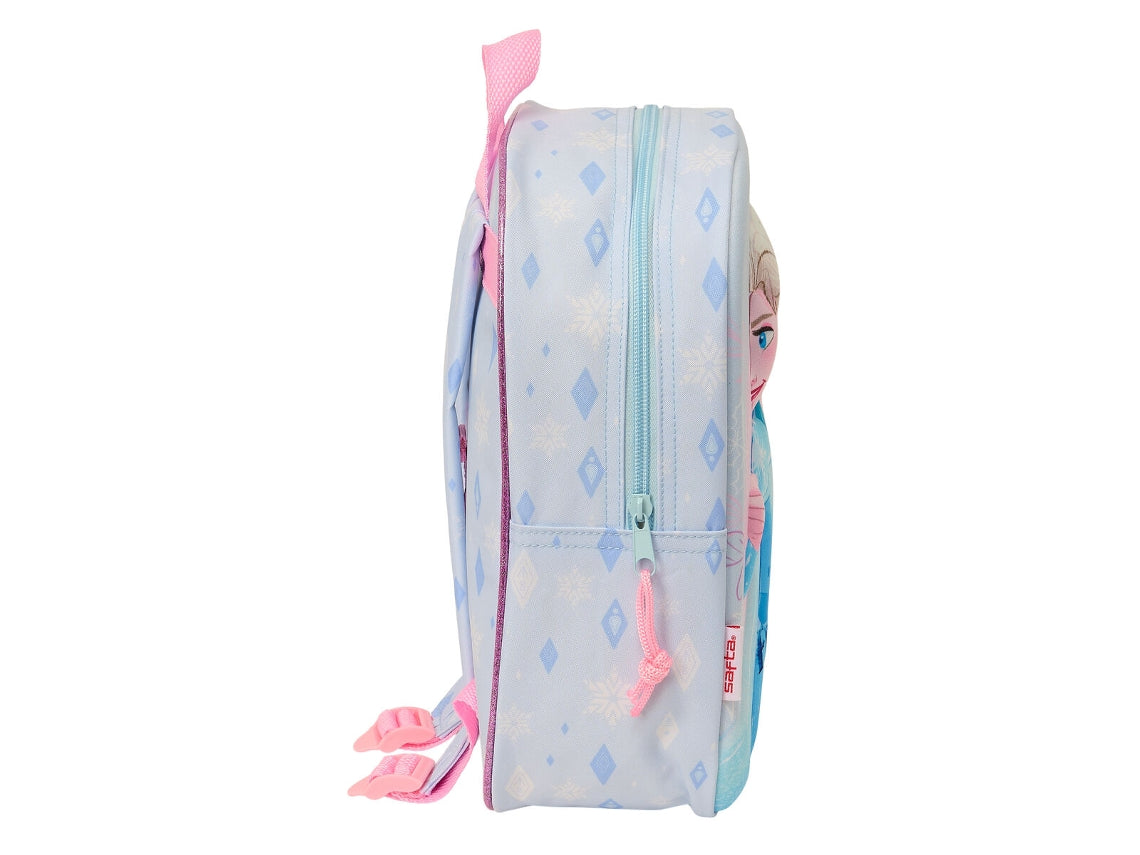 Mochila Escolar FROZEN Lila 22 x 27 x 10 cm 3D