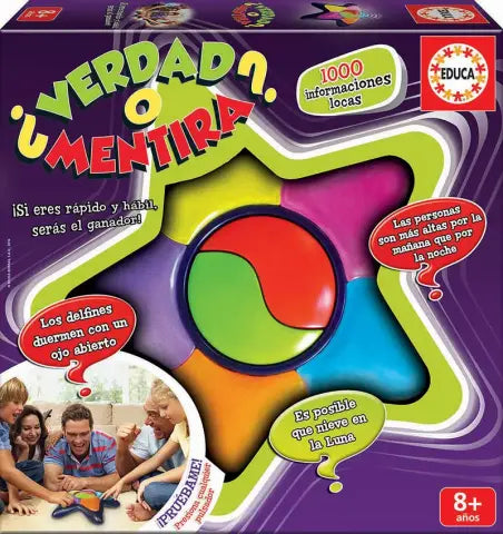 JUEGO VERDAD O MENTIRA EDUCA