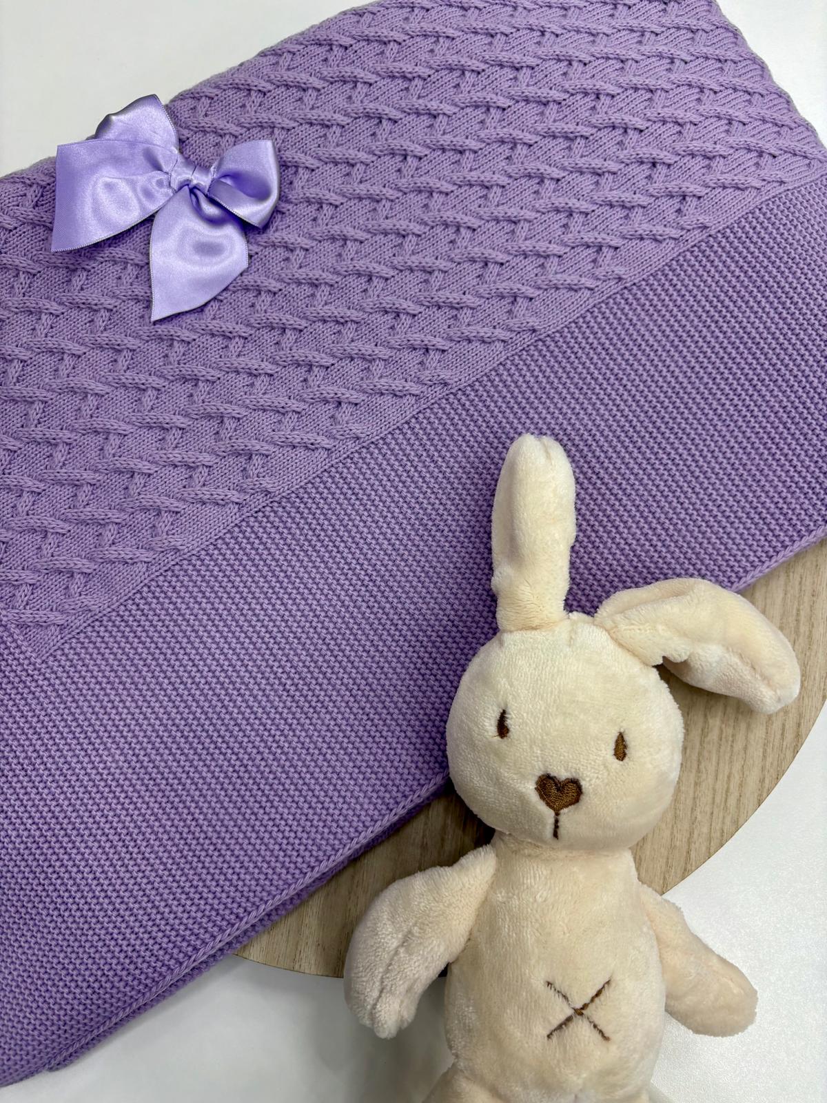 Toquilla Bebé Topo con Lazo – Suave y Toquillas Bebé con Lazo – Colores Topo, Crudo, Gris, Rosa Palo, Rosa Bebé y Lila