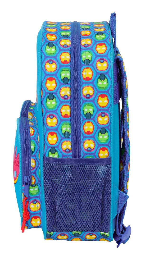 Mochila Infantil con Bolsillos Adaptable a Carro Iron Man