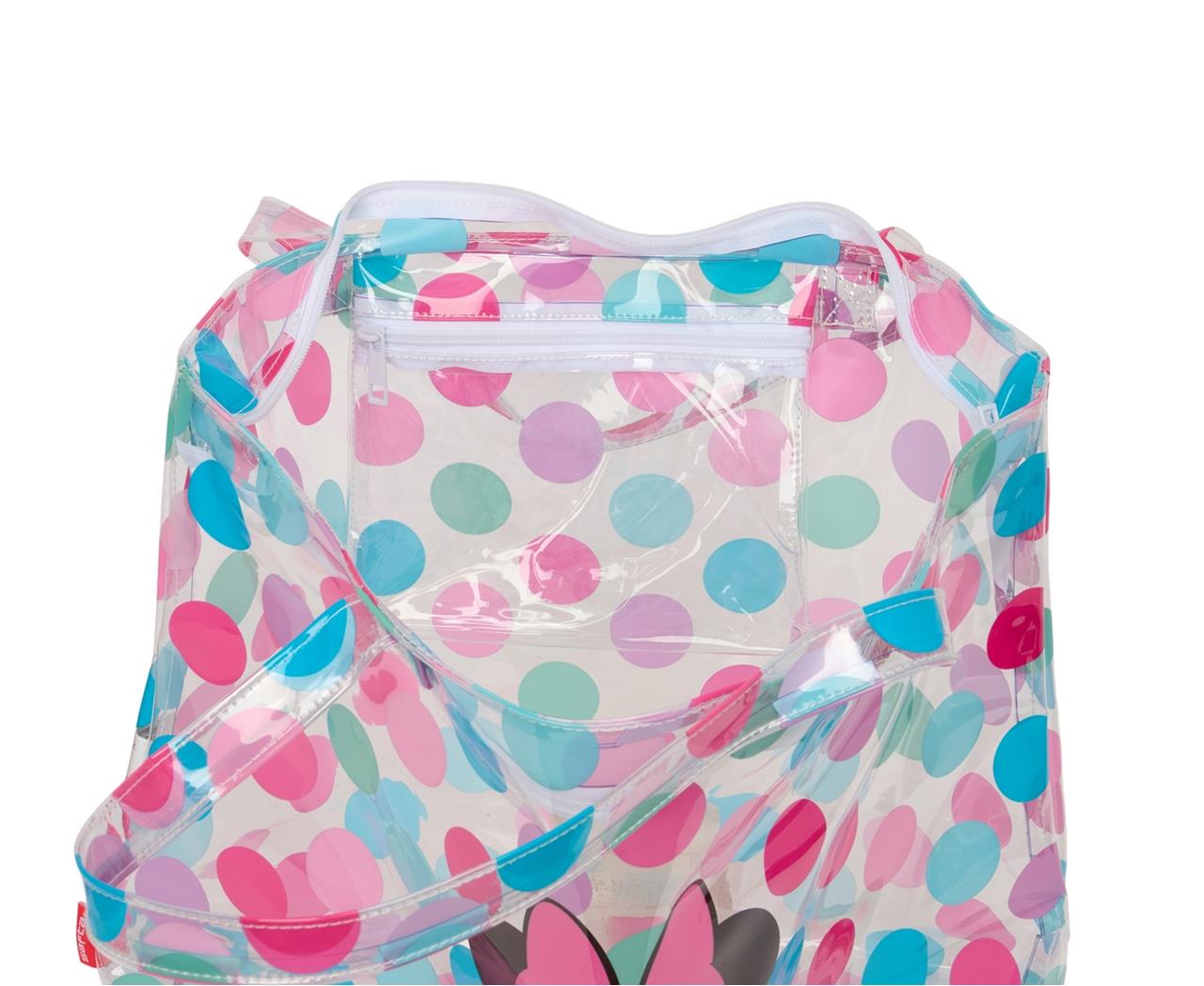 Bolso Shopping Minnie Mouse transparente Beach