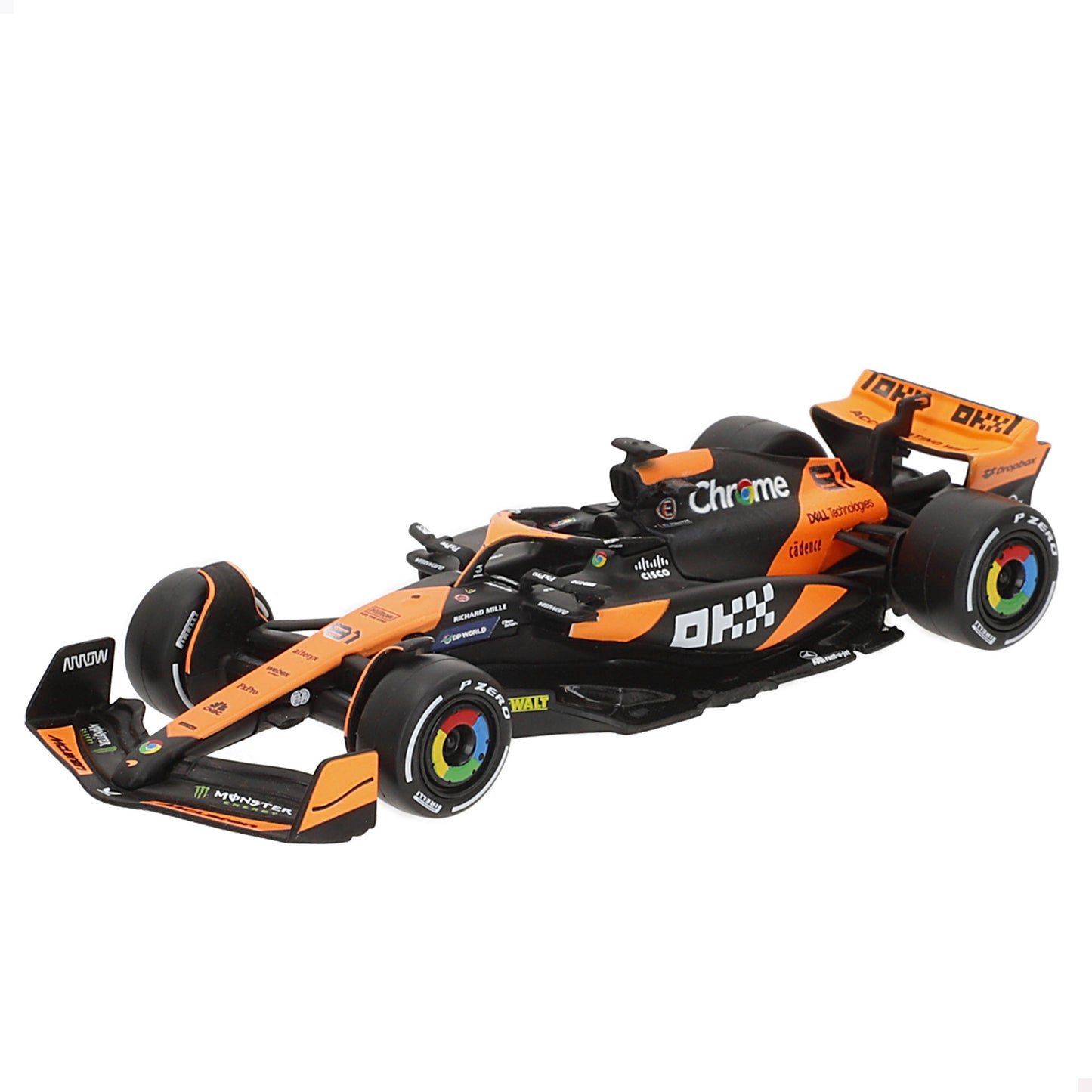 Coche Metal F1 2024 1:43 Multilicencia SE VENDE POR UNIDAD (HAY 6 modelos surtidos)Bburago –