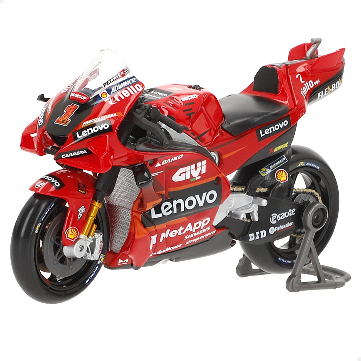 MAISTO-MOTO METAL 1:18 MOTOGP 2023 DUCATI LENOVO