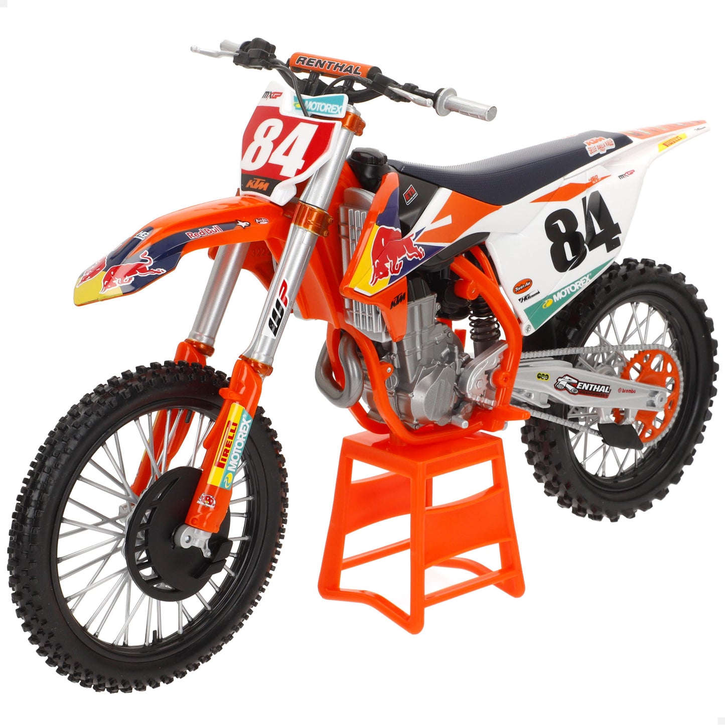 MAISTO-MOTO METAL 1:6-KTM SUPERCROSS SX450 2018-JEFF HERLING