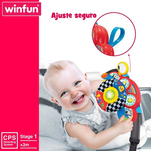 Volante Interactivo Winfun con Luz y Sonido para Bebés +3 Meses