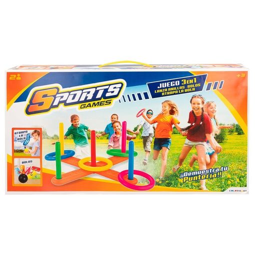 Set 3 Juegos en 1 Sports and Games