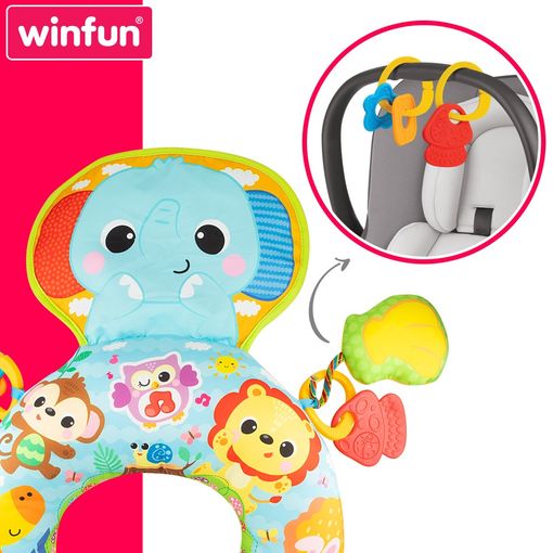 Cojín Musical para Bebé con Sonajeros y Luz Winfun - Estimulación Sensorial y Diversión | SIJU