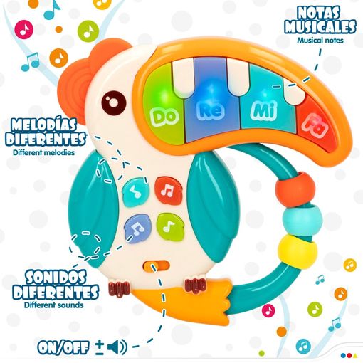 Sonajero Musical Tucán Cb Toys