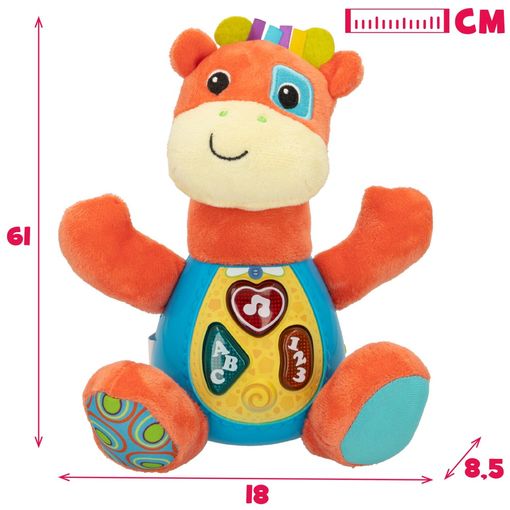 Winfun Peluche Jirafa Que Habla C/luces En Español