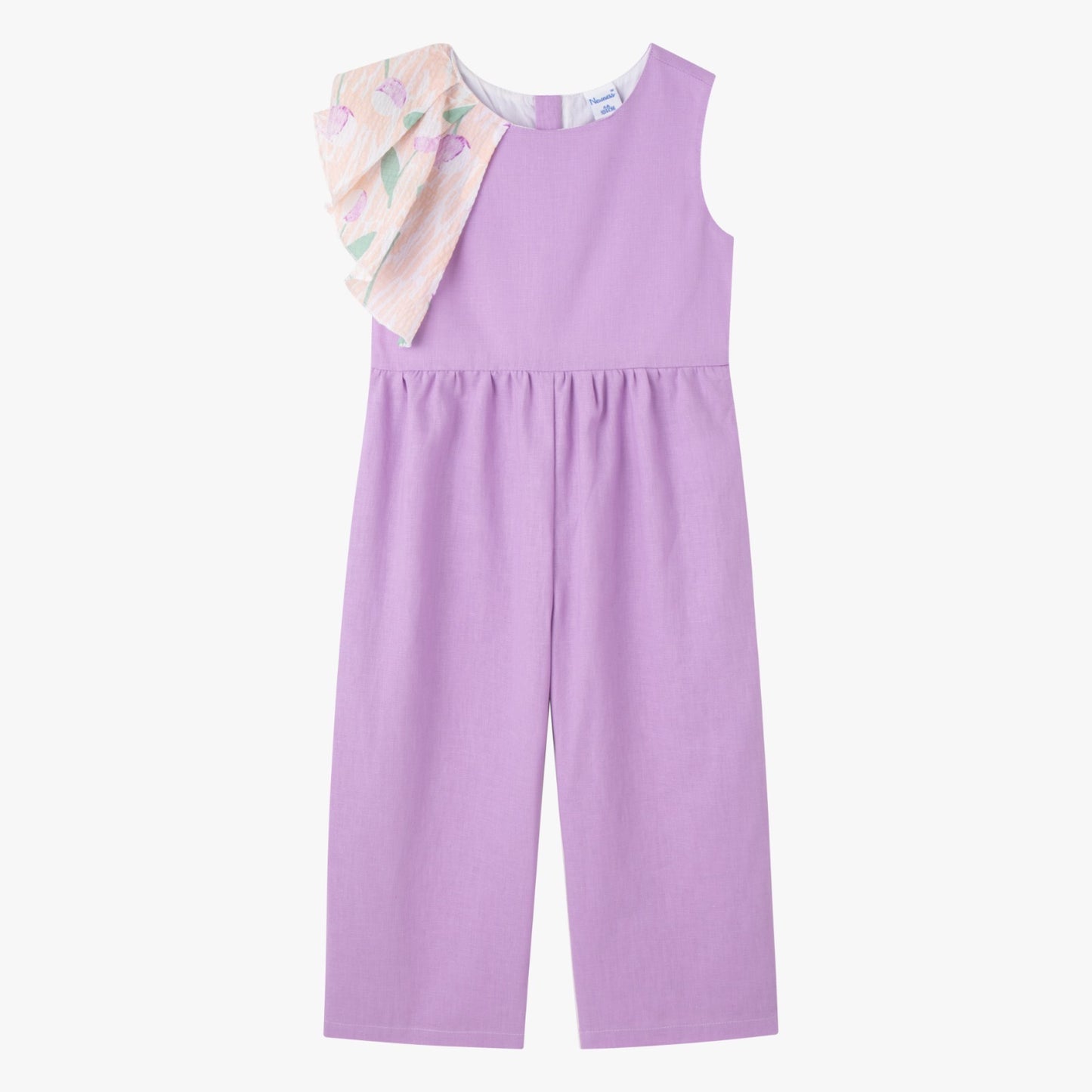 Mono violeta flores