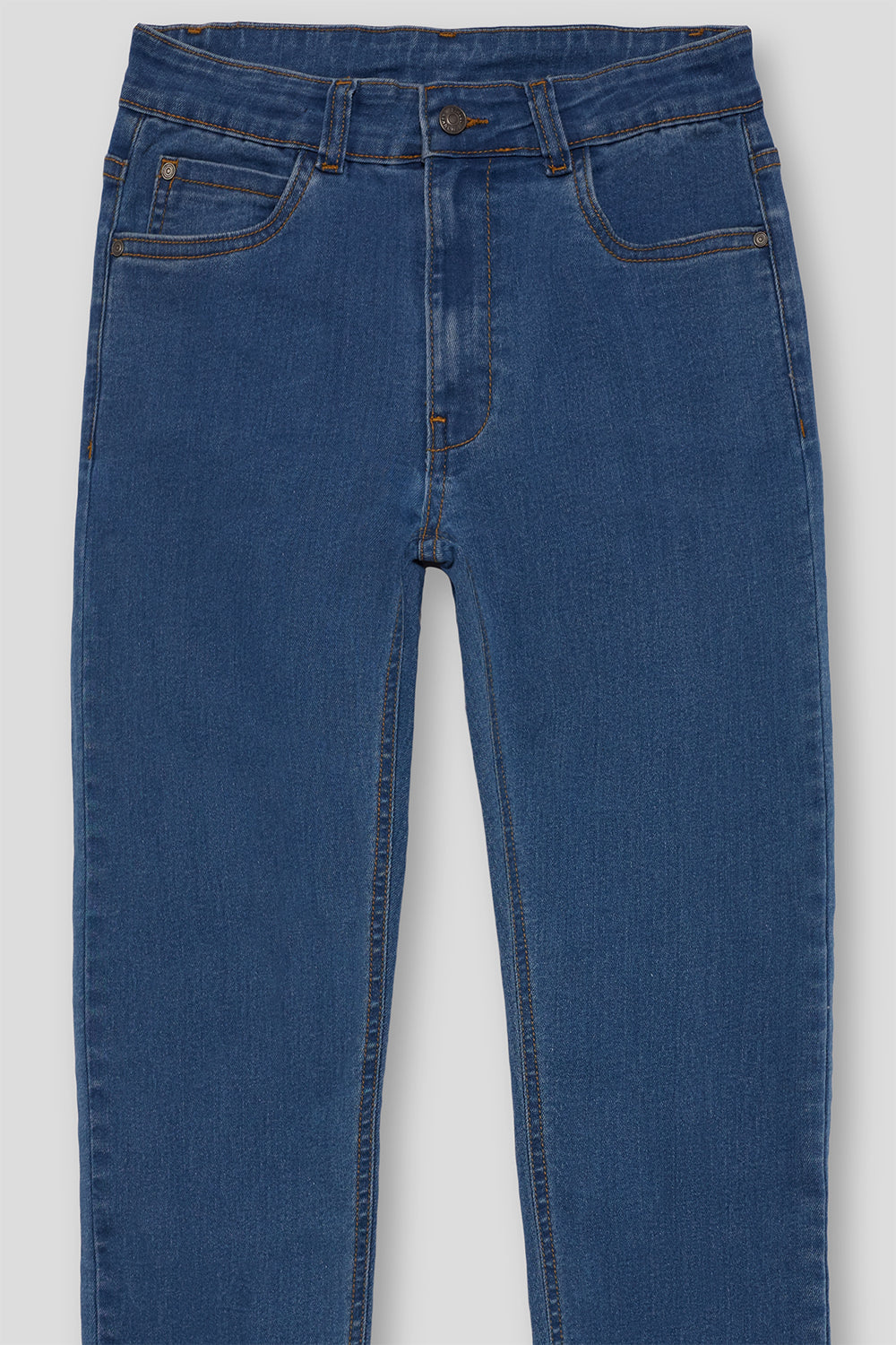 Pantalón Vaquero Skinny Elástico Niño Denim Medio – Tallas 6 Meses a 16 Años | Siju Moda Infantil