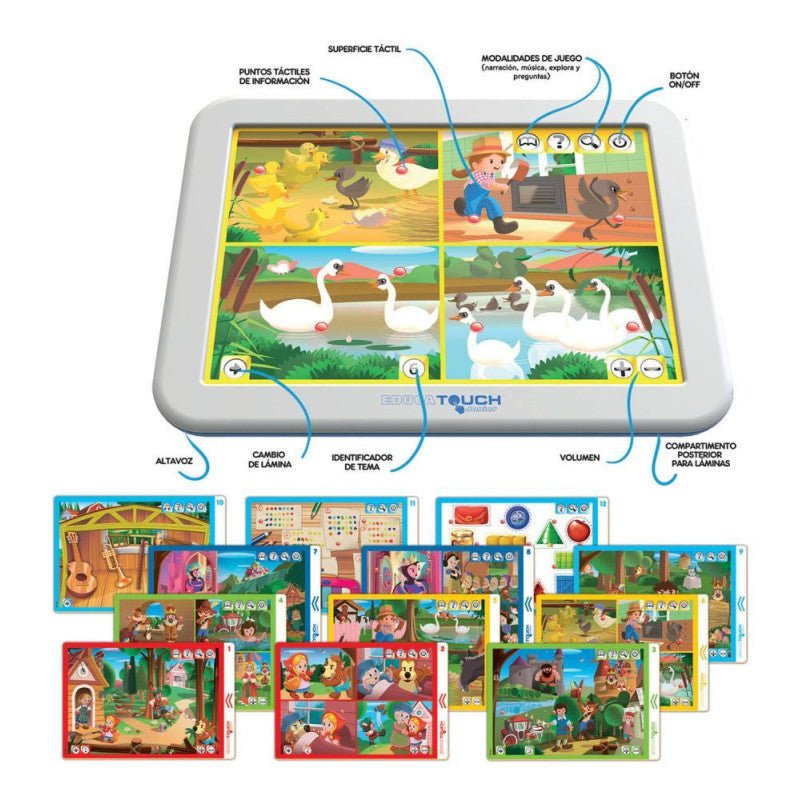 Educa Touch Junior Érase una Vez... Cuentacuentos Electrónico