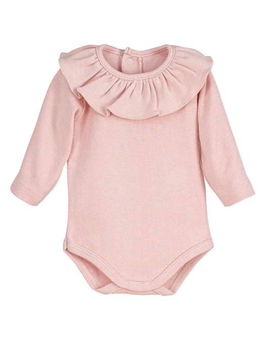 Body Titán Elas Calamaro – Cuello volante nude 1-36 meses