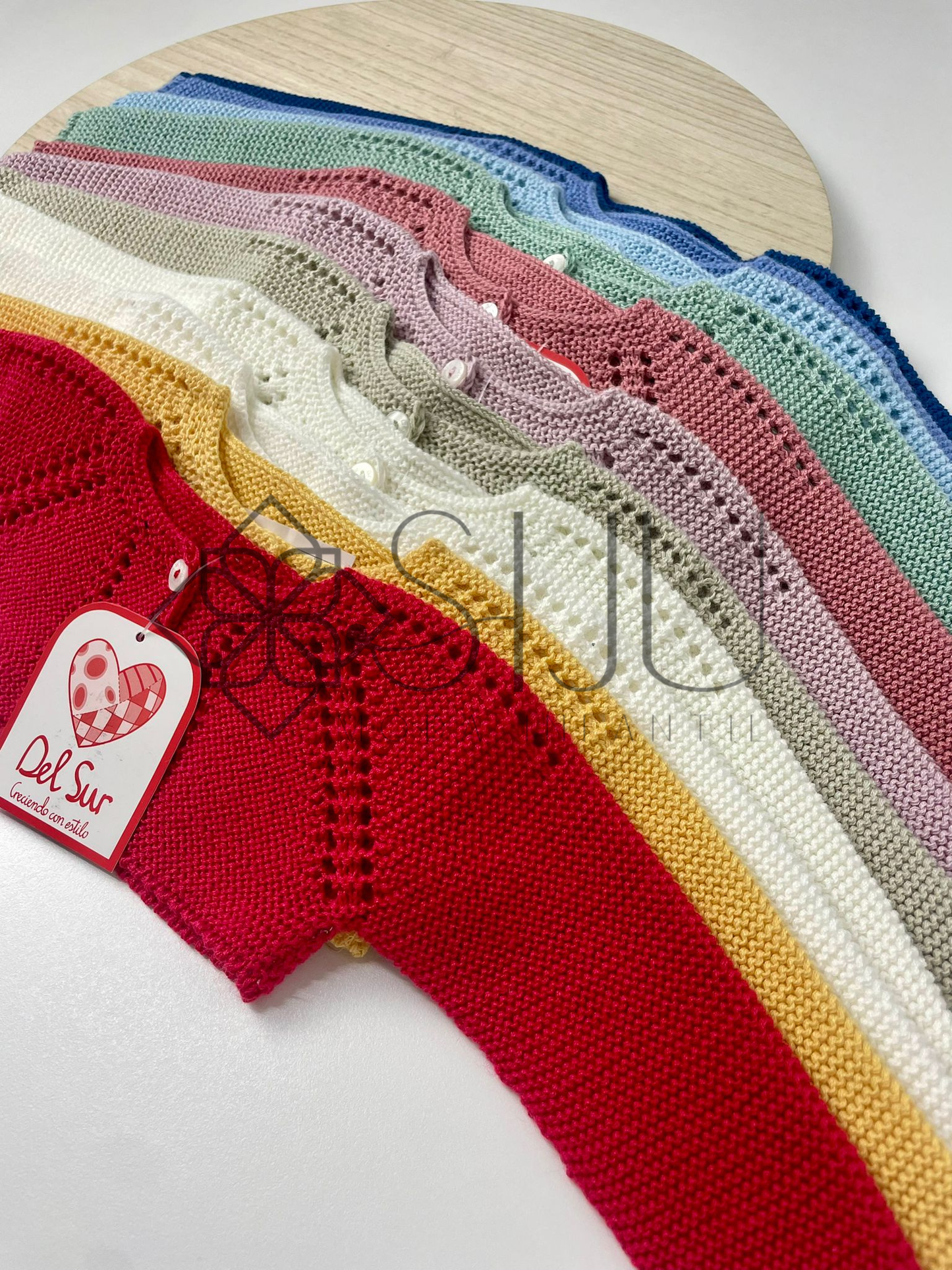 Rebeca corta de hilo bebé Del Sur multicolor 1-48 meses