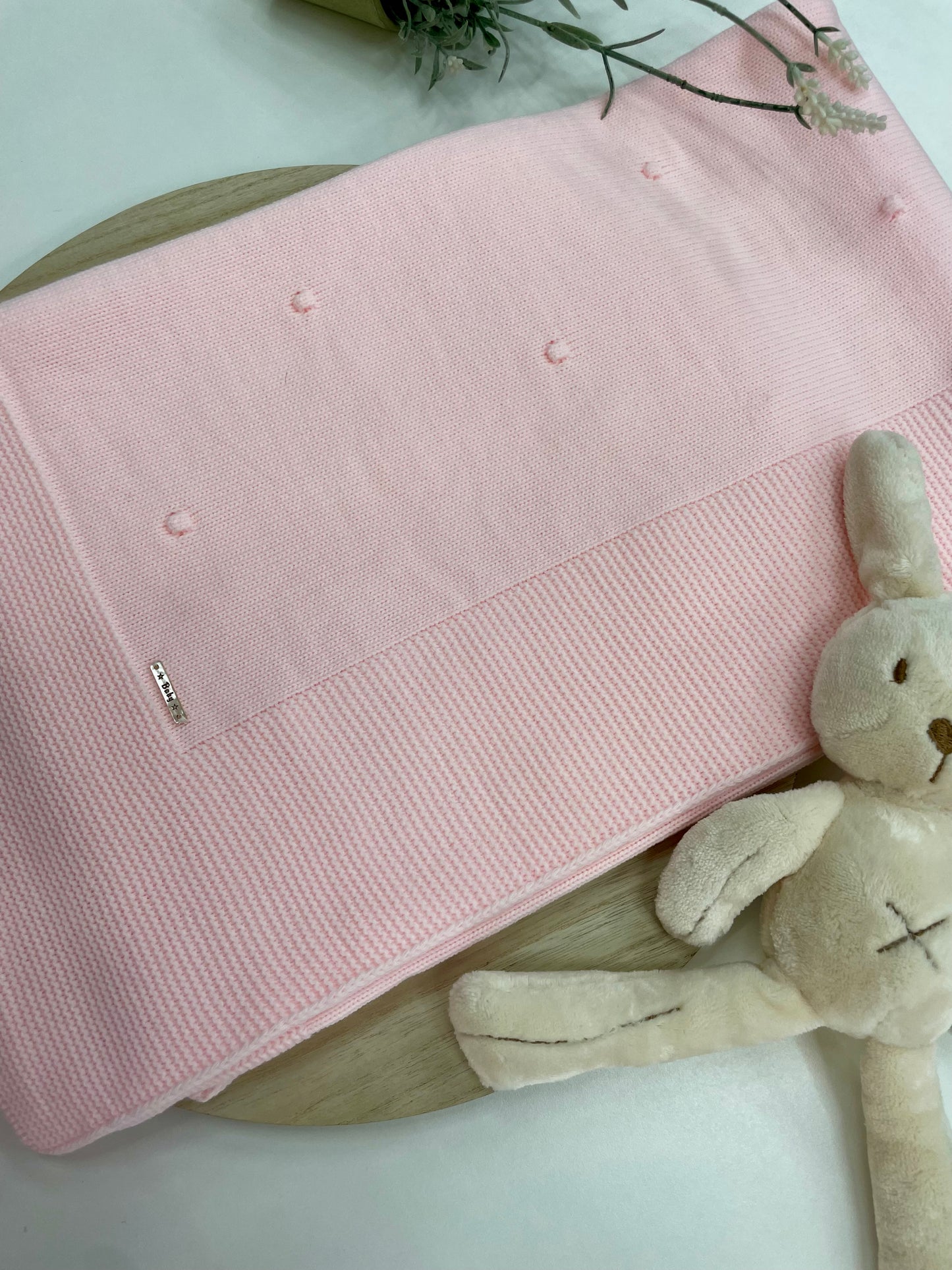 Toquilla de Lana Rosa Bebé – Primeras Puestas y Salida del Hospital 💗👶