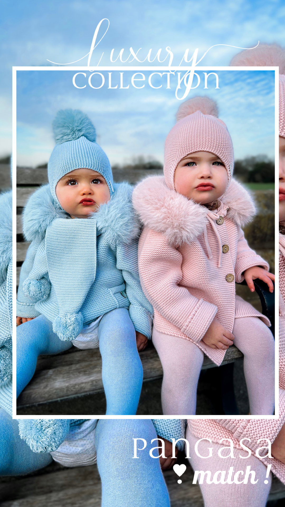 Trenka Luxury Pelo Celeste Empolvado Pangasa Baby 💙 Suavidad, abrigo y estilo para tu bebé